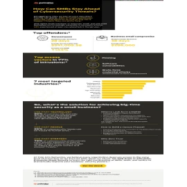 How Can SMBs Stay Ahead of Cybersecurity Threats Infographic