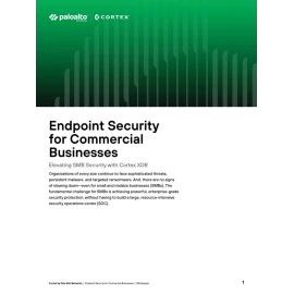 Cortex XDR for Commercial Businesses At a Glance